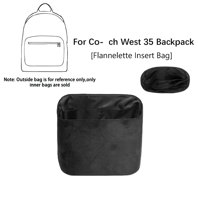 Backpack Insert Organizer - EverToner flanelle insérer sac organisateur pour