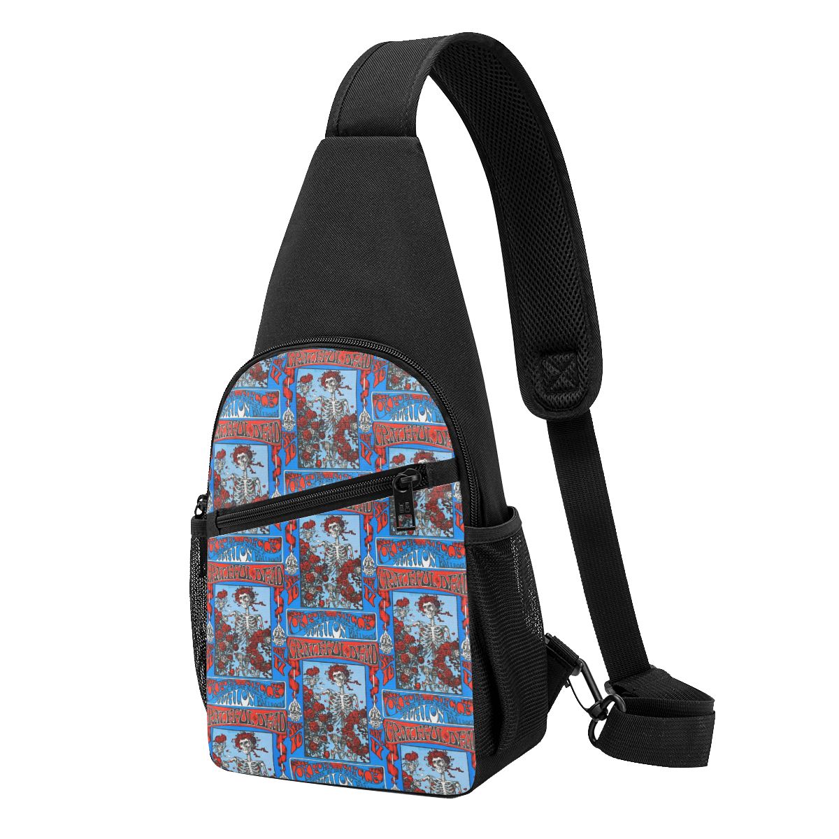 Sling Backpack Shoulder - Sac de poitrine Grateful Dead Rock
