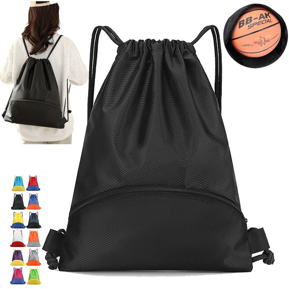 Drawstring Gym Bag - Sac de sport pliable en Oxford