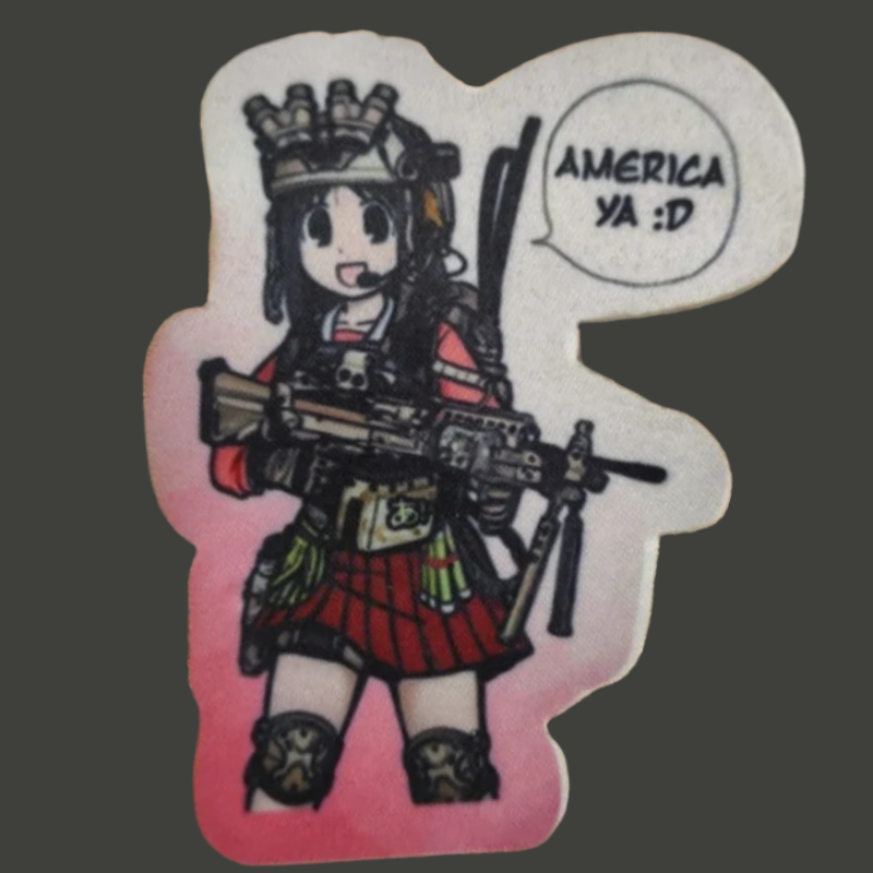 Urban Backpack Tactical - Patch tactique pour fille, Badge imprimé