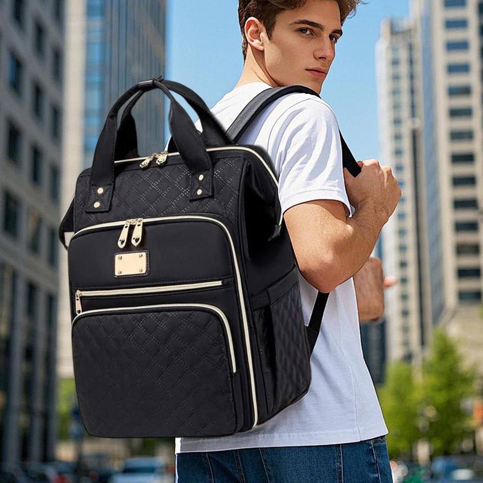 Laptop Backpack 15.6 - Sac à dos isotherme 2-en-1 pour