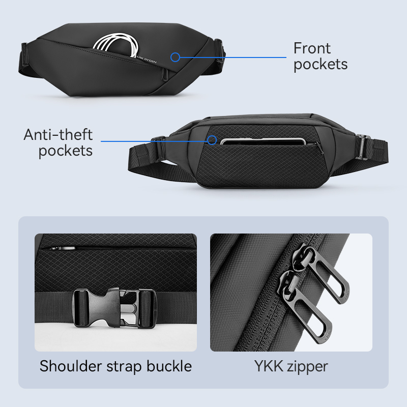 Sac à bandoulière imperméable  - Travel Backpack Anti Theft avis et prix