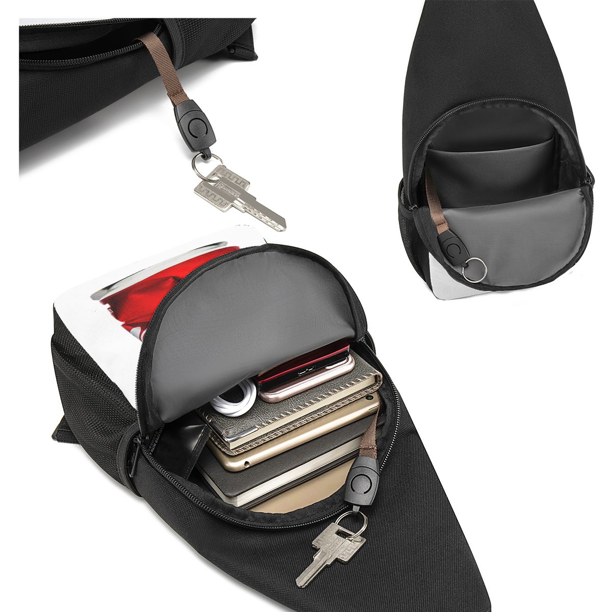 Sac de poitrine Coca Cola pour - Sling Backpack Shoulder avis et prix