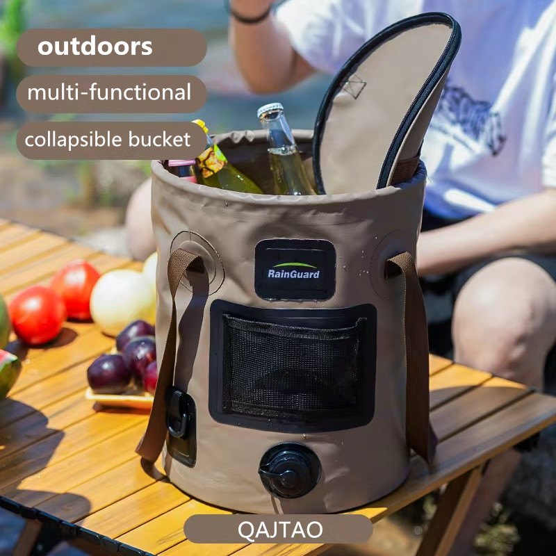 Seau pliable portable de 25L,  - Hydration Pack Outdoor avis et prix