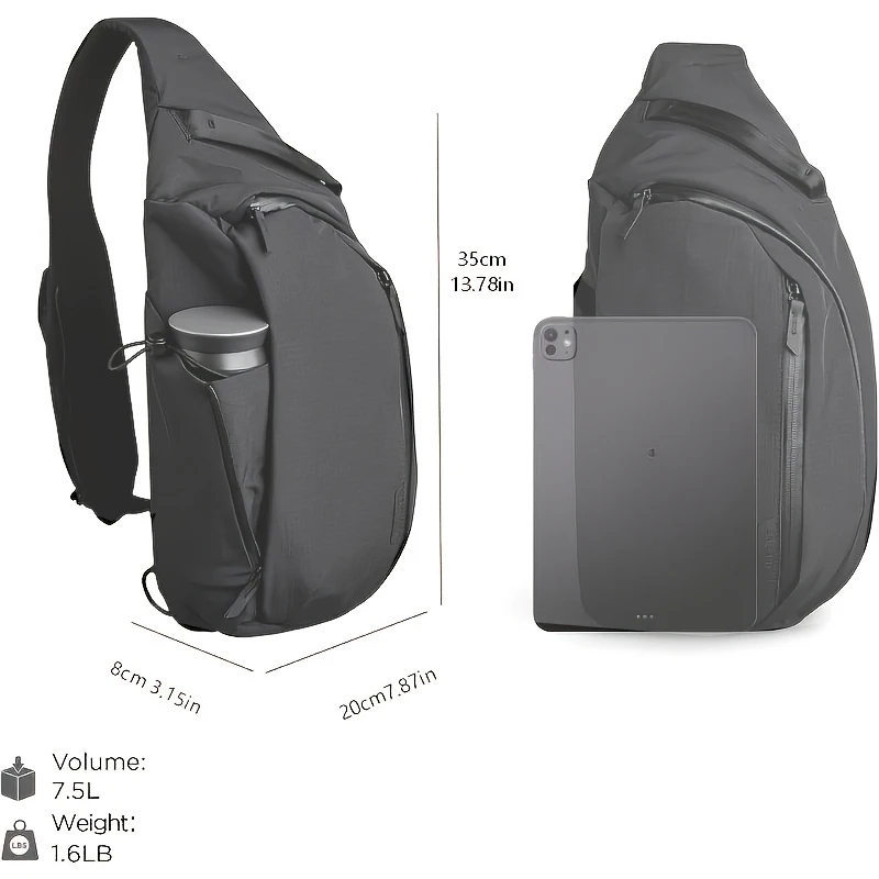 Sac de poitrine à porter sur l - Sling Backpack Shoulder avis et prix