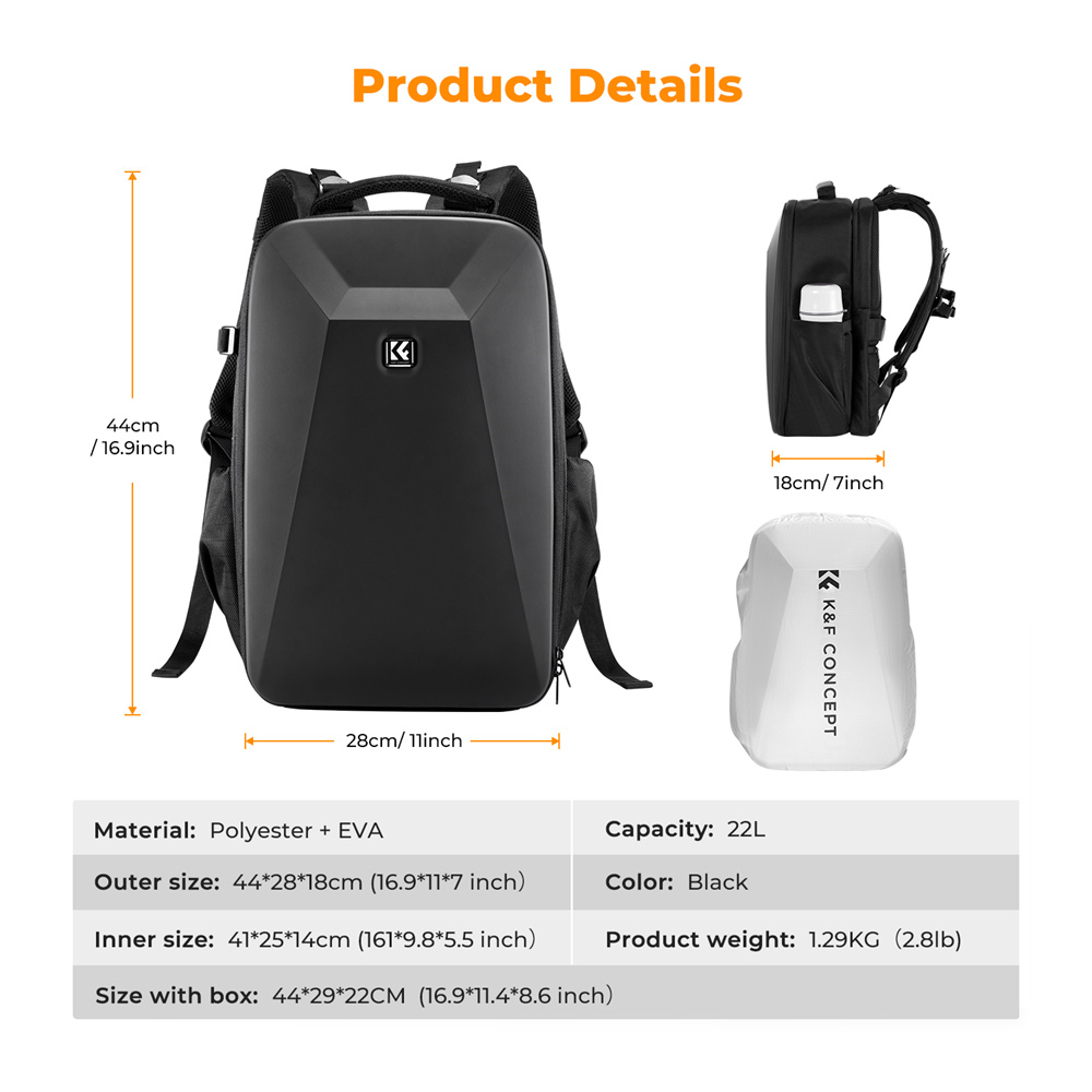 Sac à dos pour appareil photo  - Rain Cover Backpack avis et prix