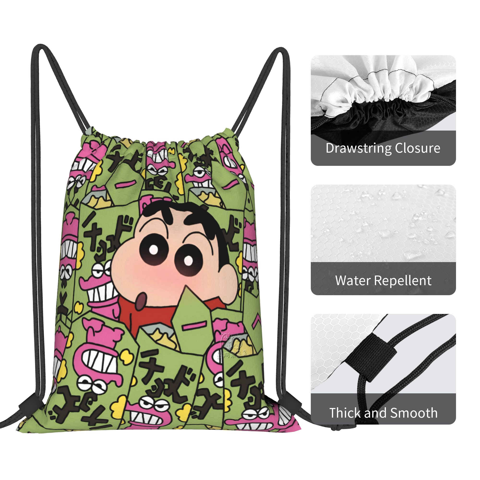 Sac à cordon personnalisé Shin - Drawstring Gym Bag avis et prix